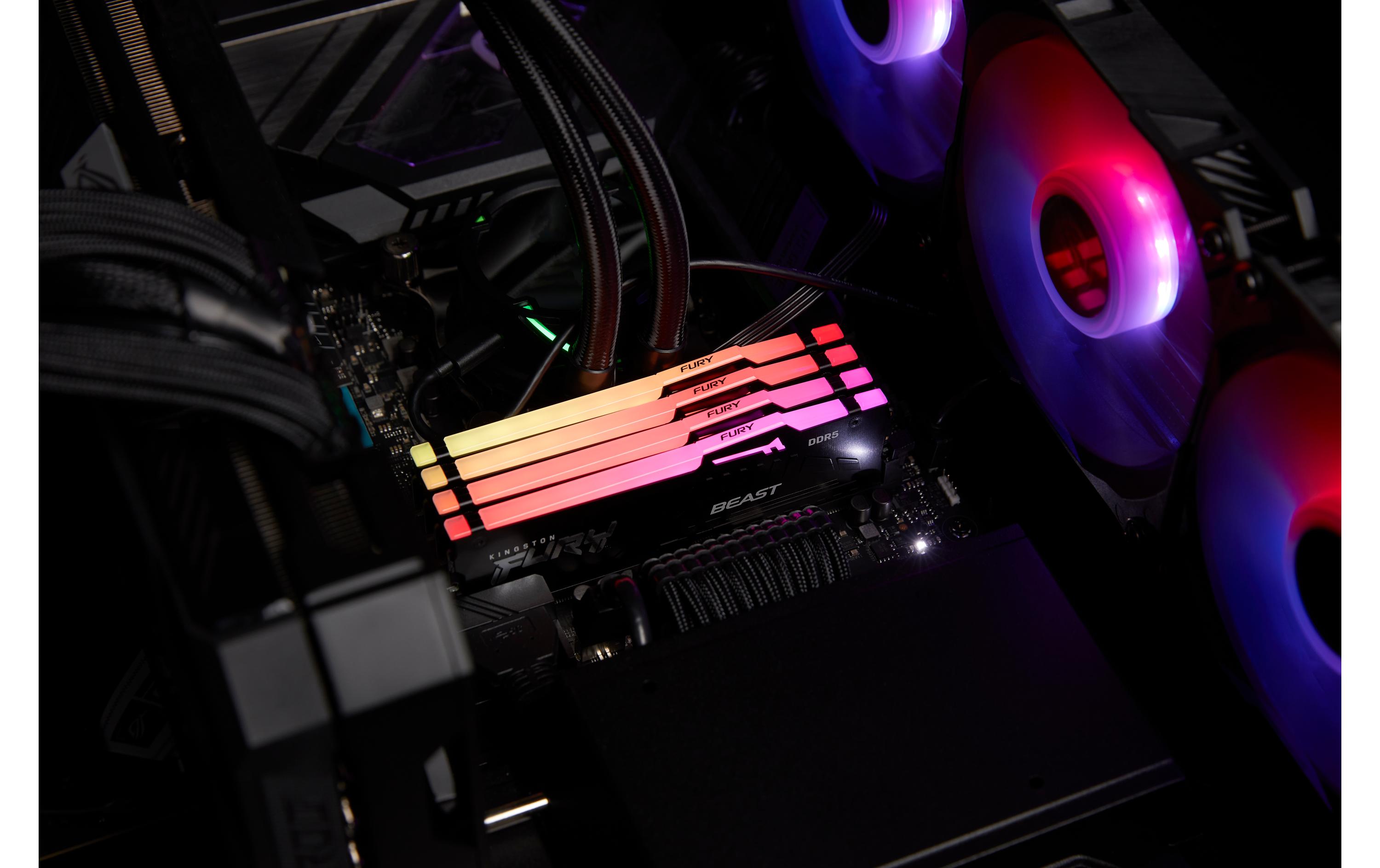 Kingston DDR5-RAM FURY Beast RGB EXPO 6400 MHz 2x 32 GB