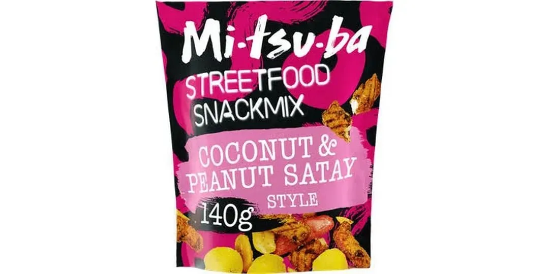 Mitsuba Kokosnuss & Erdnuss Satay Street Food Mix 140 g Mitsuba Kokosnuss & Erdnuss Satay Street Food Mix 140 g