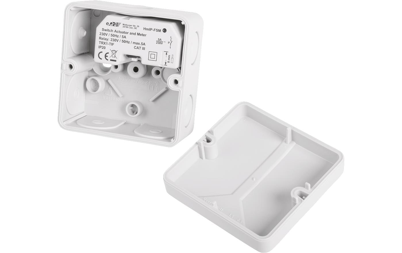 Homematic IP Smart Home Funk-Schalt-Mess-Aktor 5 A Unterputz