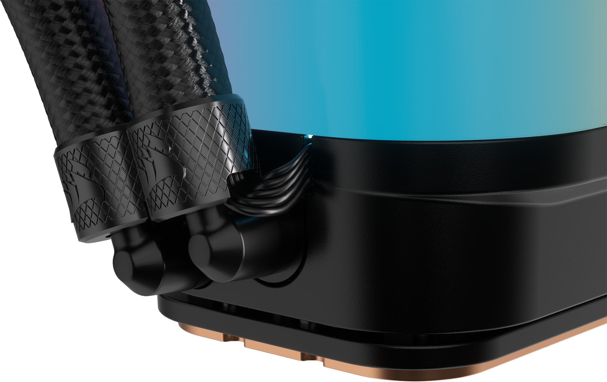 Corsair Wasserkühlung iCUE LINK H170i RGB Schwarz