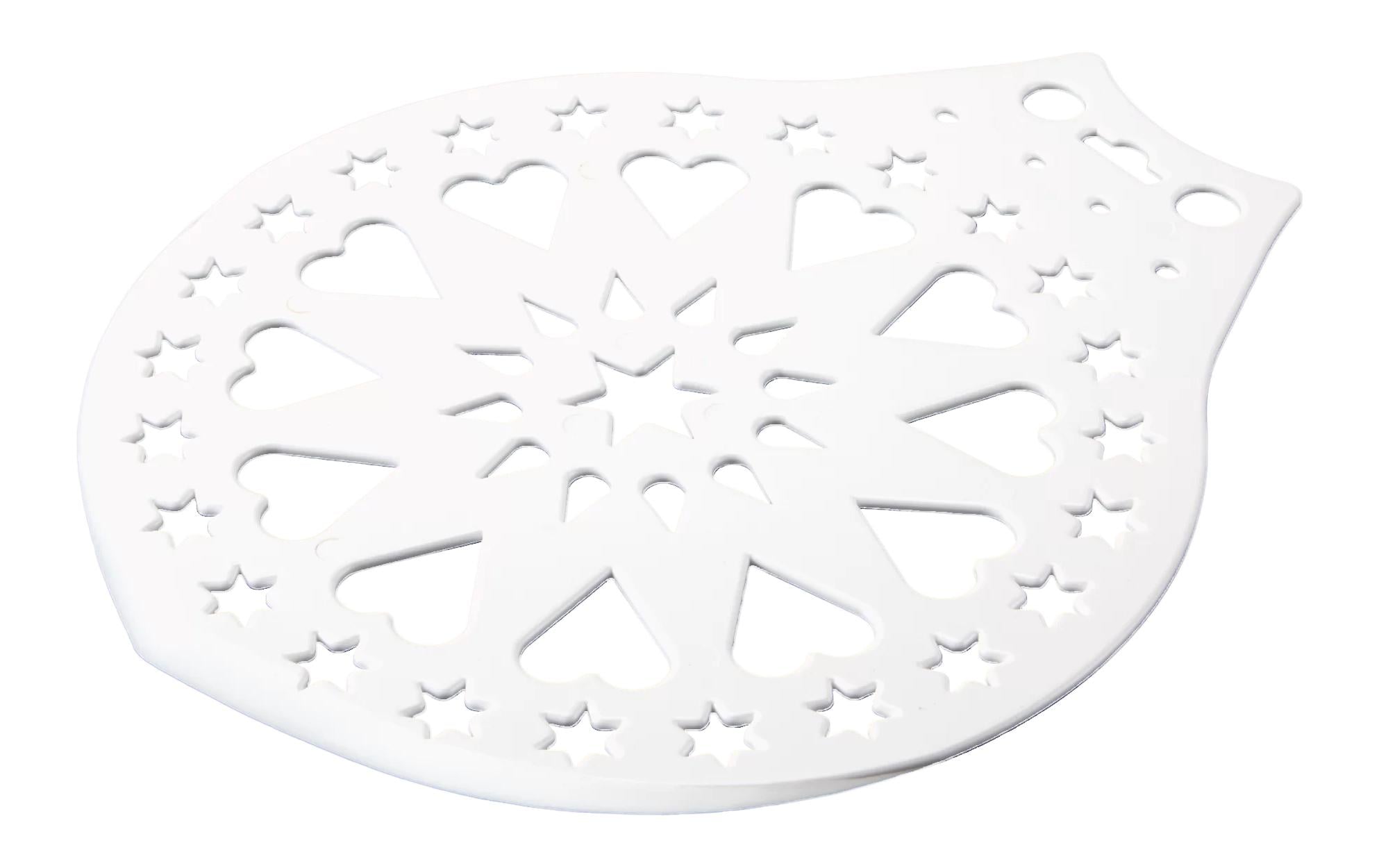 Städter Tortenschablone Weiss, 28 cm