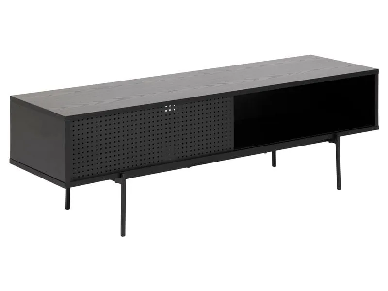 AC Design TV-Möbel Angus 140 x 40 x 44.5 cm, Schwarz AC Design TV-Möbel Angus 140 x 40 x 44.5 cm, Schwarz