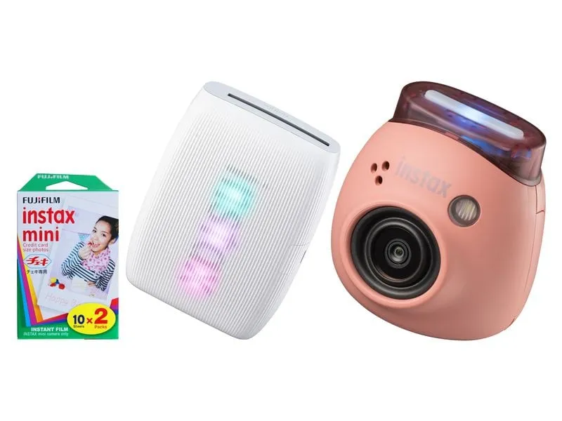 Fujifilm Fotokamera Instax Pal inkl. mini Link 3 und Film Pink Fujifilm Fotokamera Instax Pal inkl. mini Link 3 und Film Pink