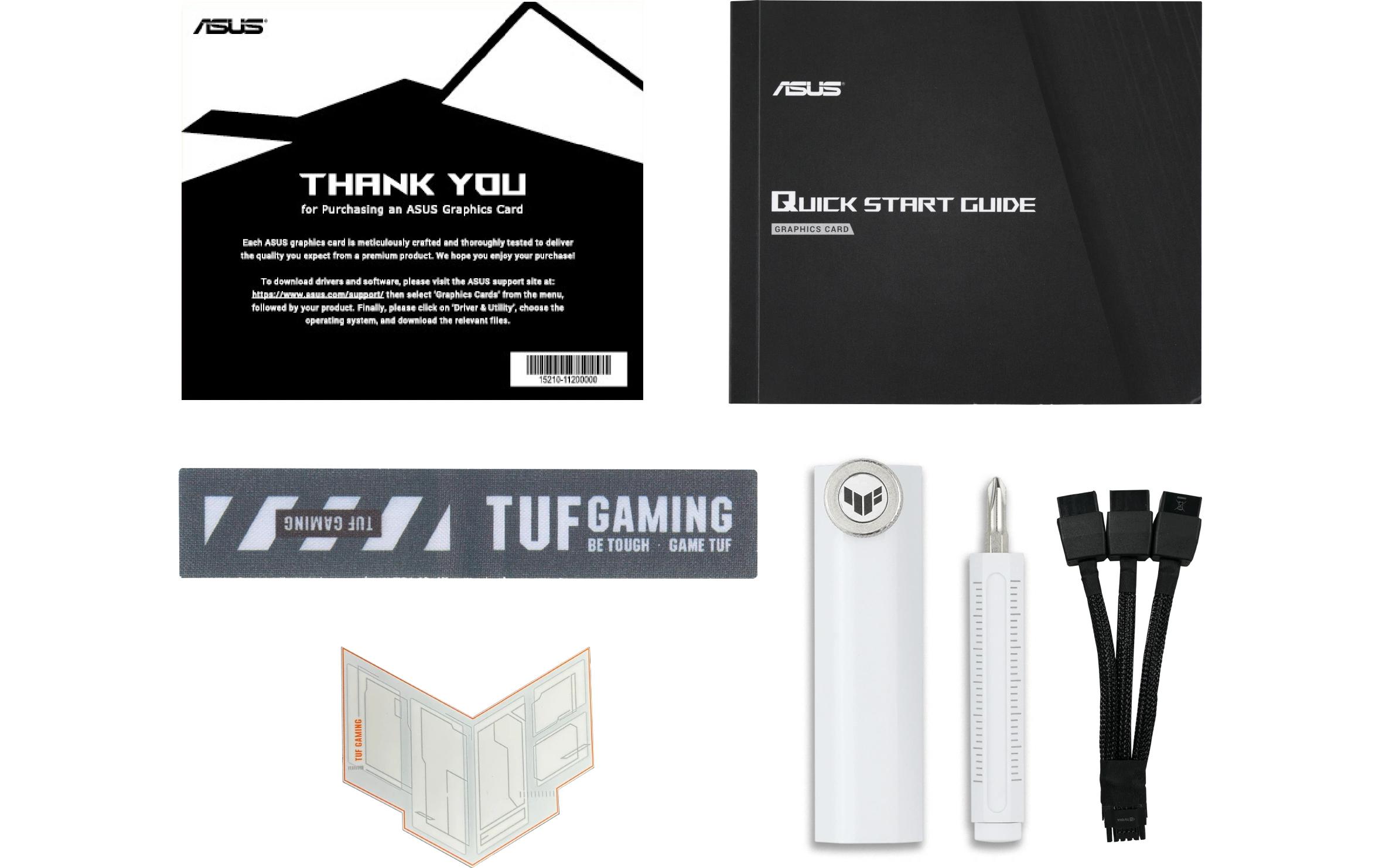 ASUS Grafikkarte TUF GeForce RTX5070TI 16G BTF Weiss