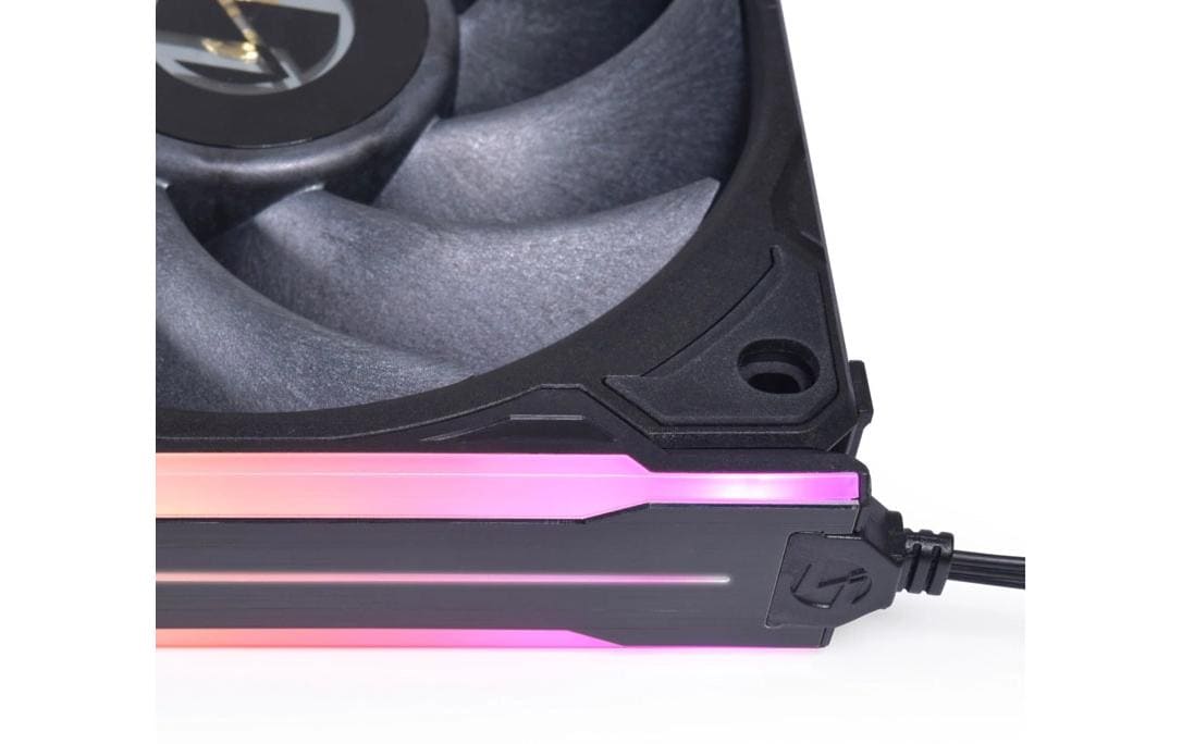 Lian Li Uni Fan P28 Side ARGB Strip 3er Pack – Schwarz