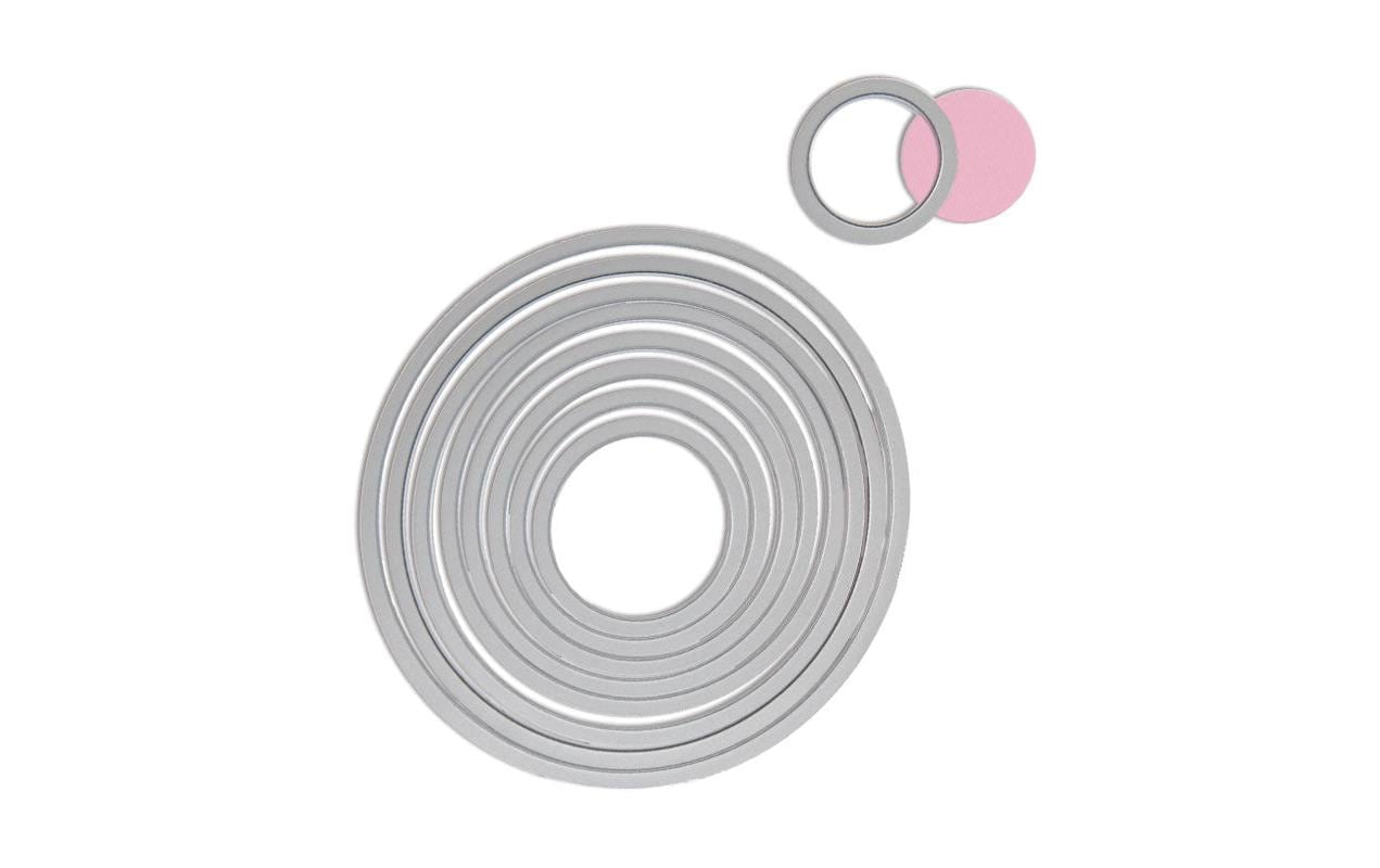 Sizzix Stanzschablone Kreise 8 Stück, diverse Grössen Sizzix Stanzschablone Kreise 8 Stück, diverse Grössen