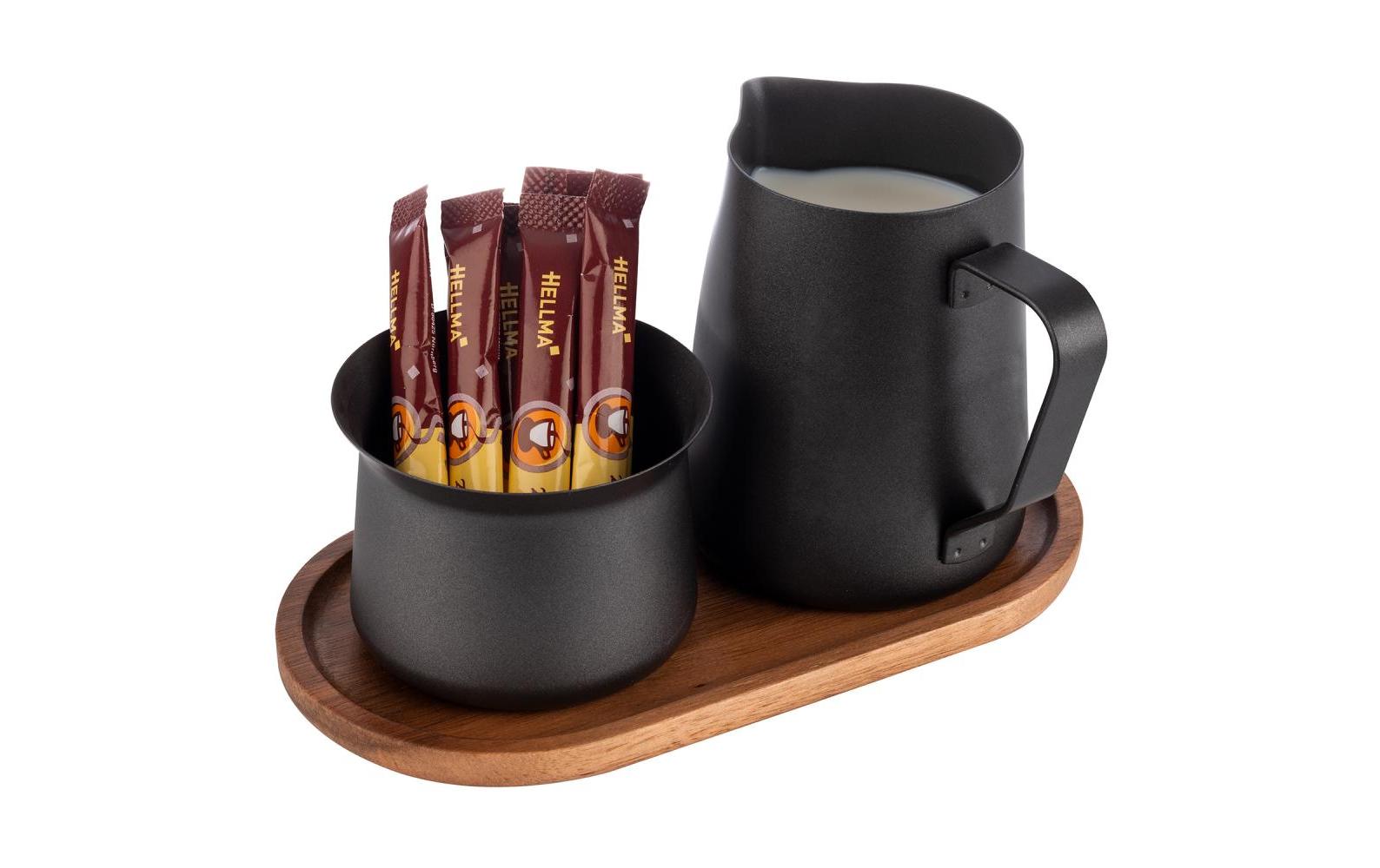 APS Zucker & Milch Set Miluro Braun/Schwarz