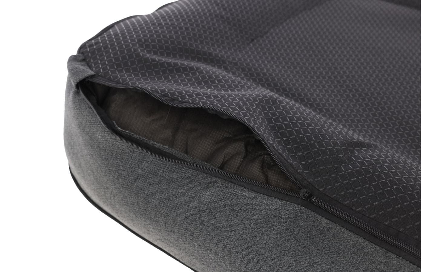 Kerbl Hunde-Bett Platin Ortho eckig M, Grau