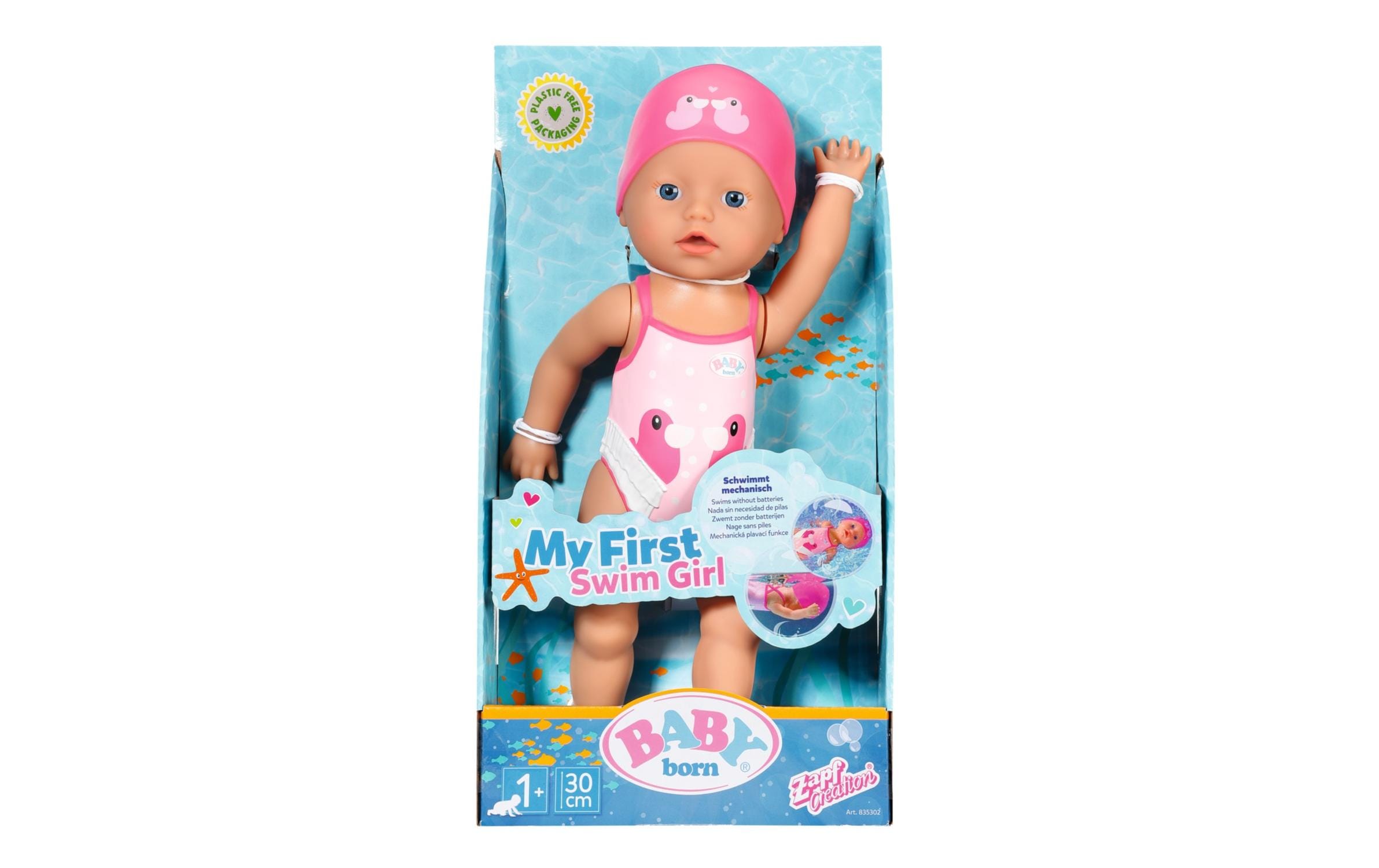 Baby Born Puppe My First Swim Girl 30 cm