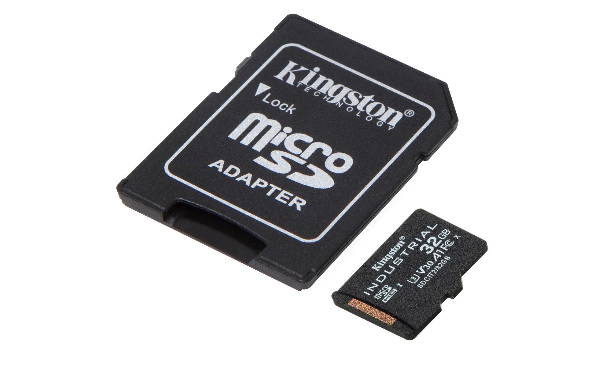 Kingston microSDHC-Karte Industrial UHS-I 32 GB