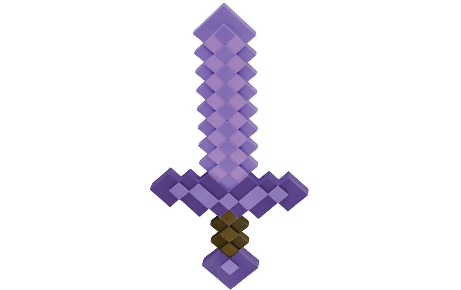 Disguise Minecraft Plastic Replica Enchanted Sword Violett Disguise Minecraft Plastic Replica Enchanted Sword Violett
