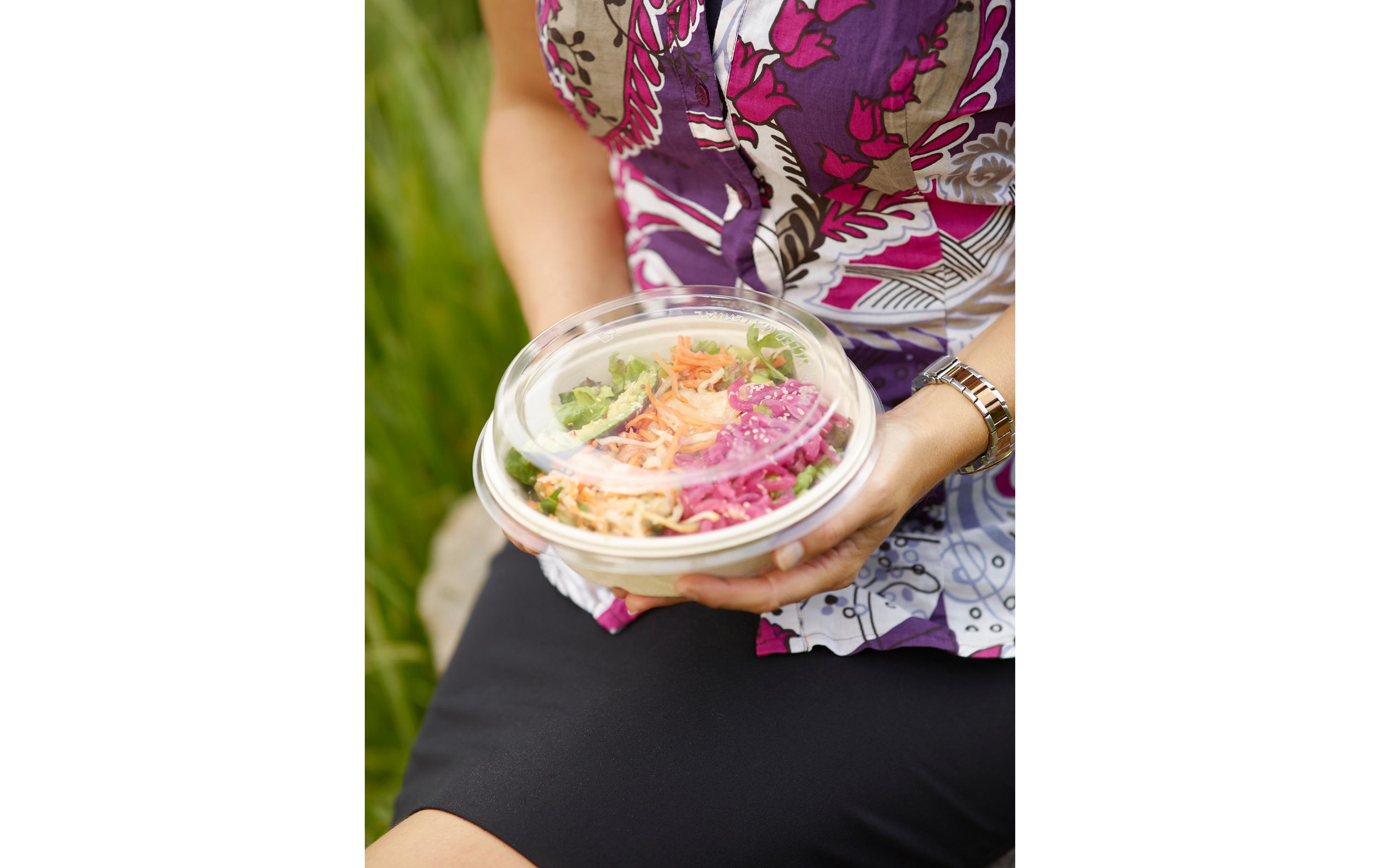 BioPak Deckel RPET 800 bis 1200 ml, 40 Stück