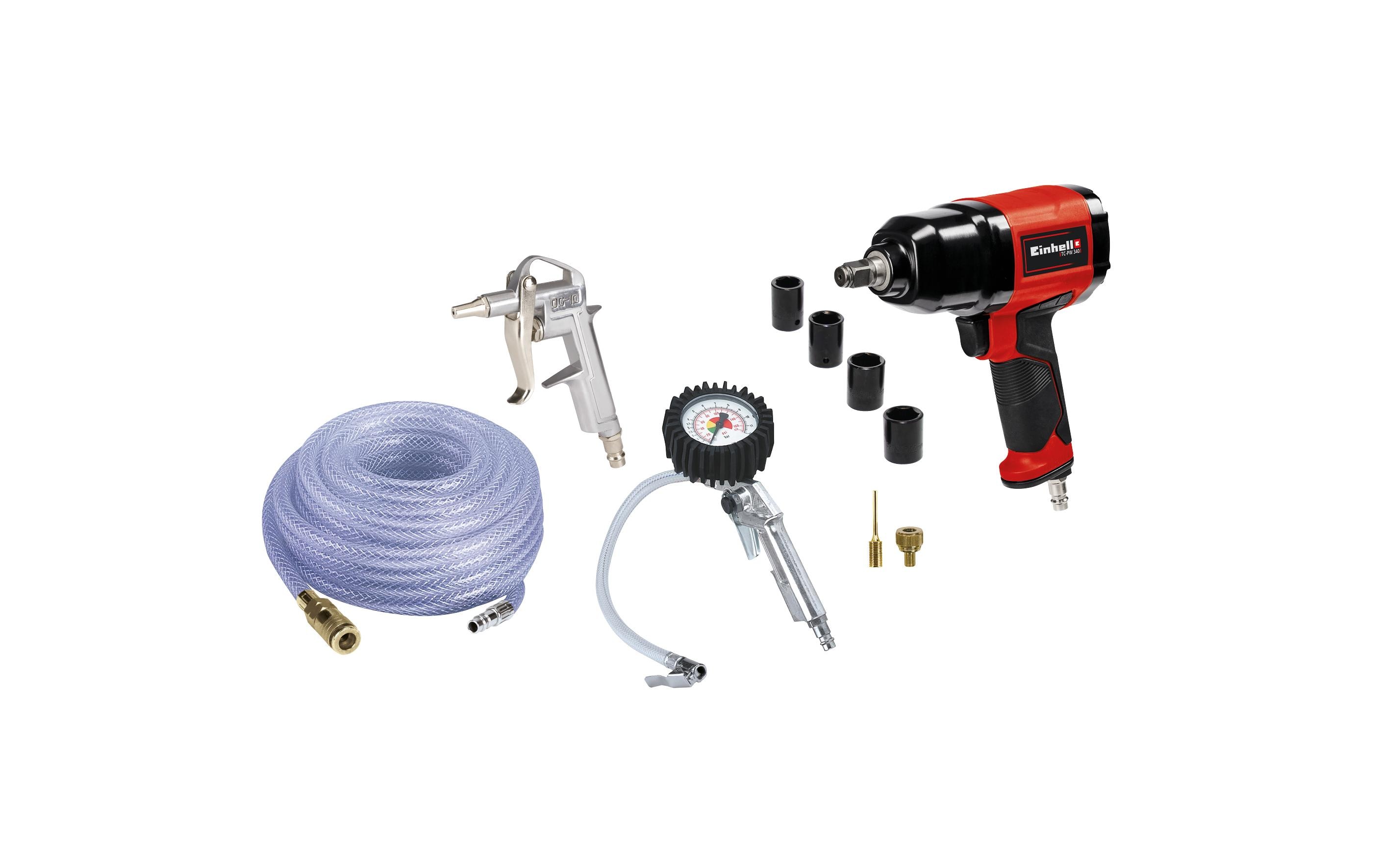 Einhell Druckluftzubehör-Set, 10-teilig Einhell Druckluftzubehör-Set, 10-teilig