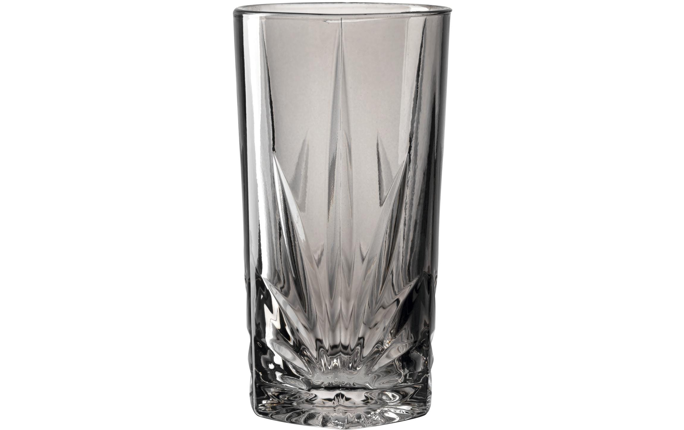Leonardo Longdrinkglas Capri 530 ml, 4 Stück, Grau