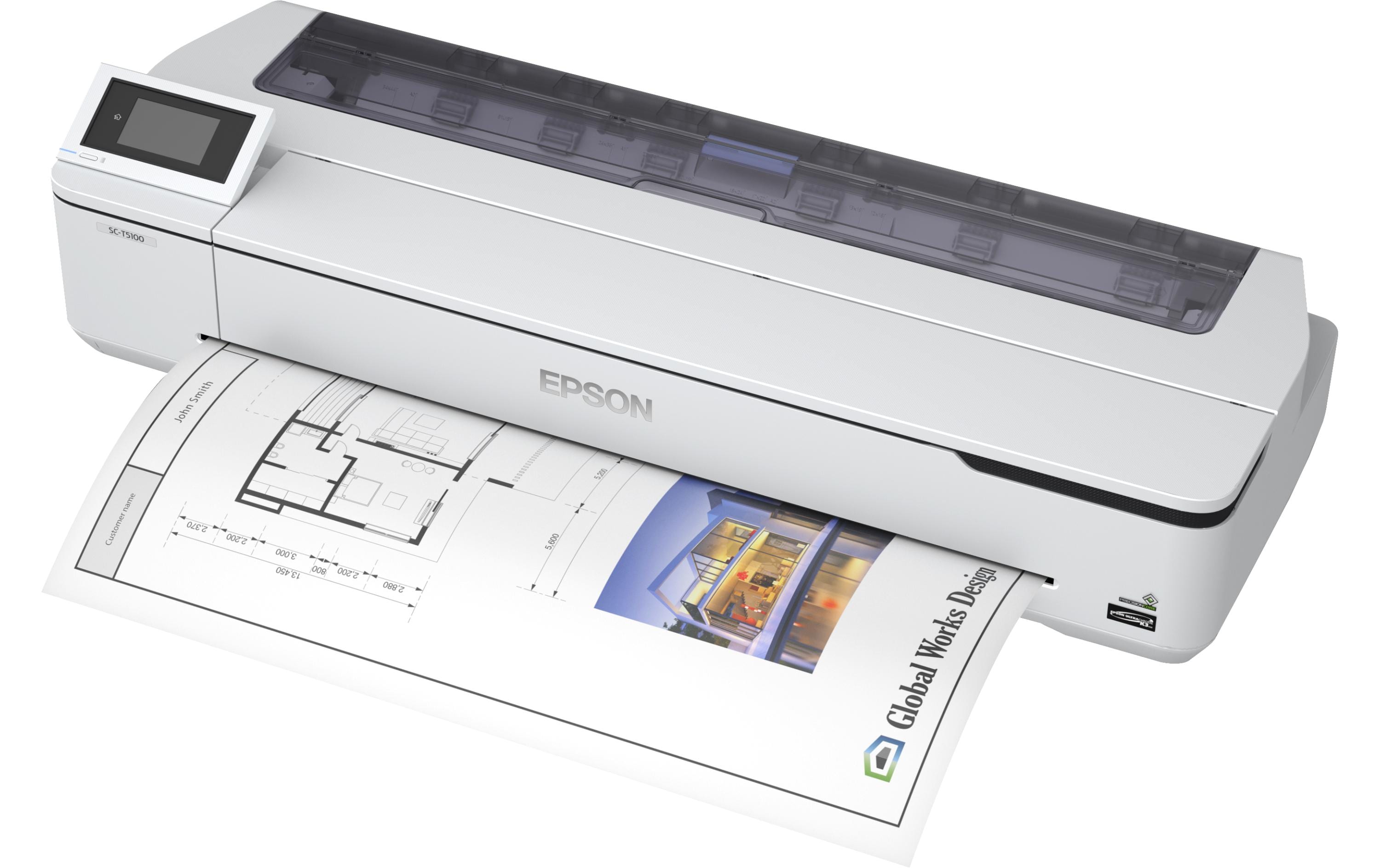 Epson Grossformatdrucker SureColor SC-T5100N 36 Epson Grossformatdrucker SureColor SC-T5100N 36