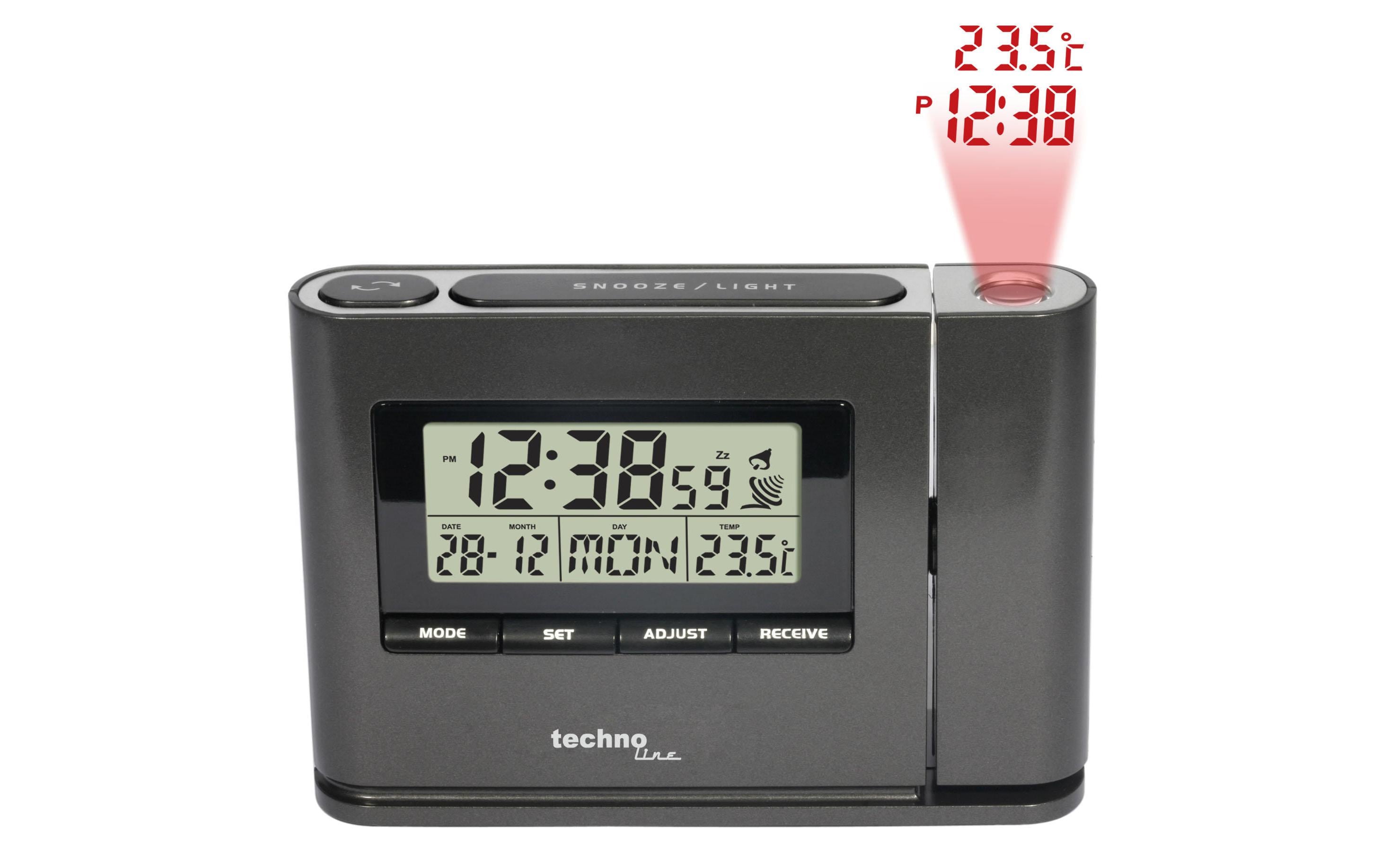 Technoline Funkwecker WT 519 mit Projektion