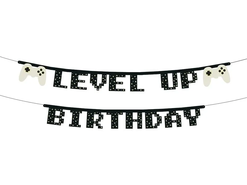 Partydeco Girlande Game 2.5 m Partydeco Girlande Game 2.5 m