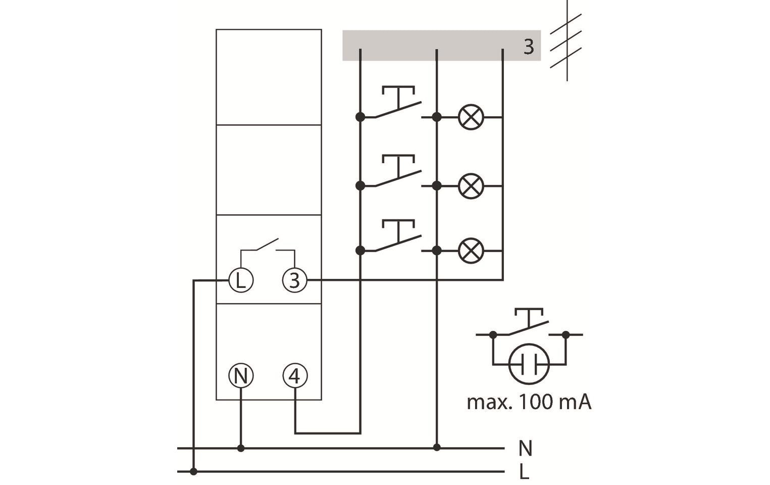 Theben-HTS Treppenlichtautomat ELPA 6 Elektronisch