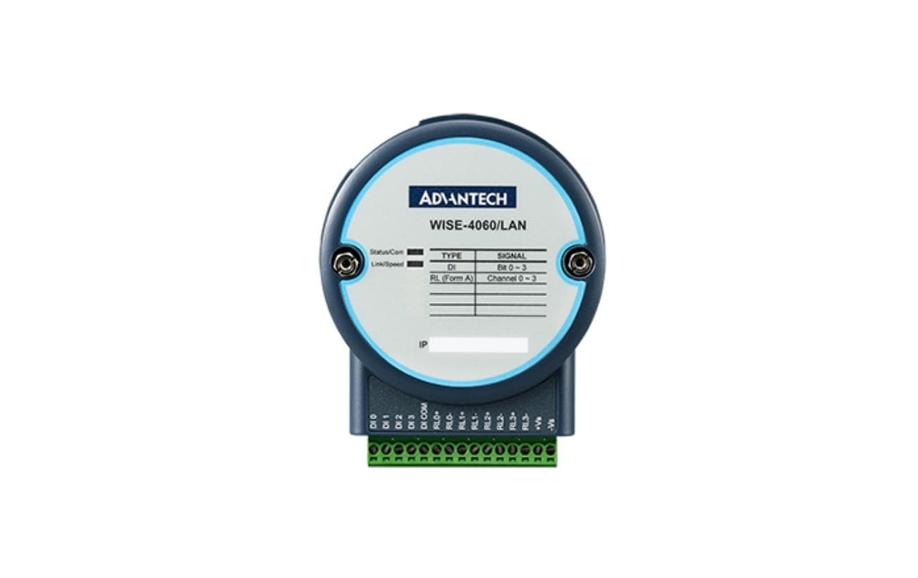 Advantech Smart I/O Modul WISE-4060/LAN, 4x DI, 4x RO