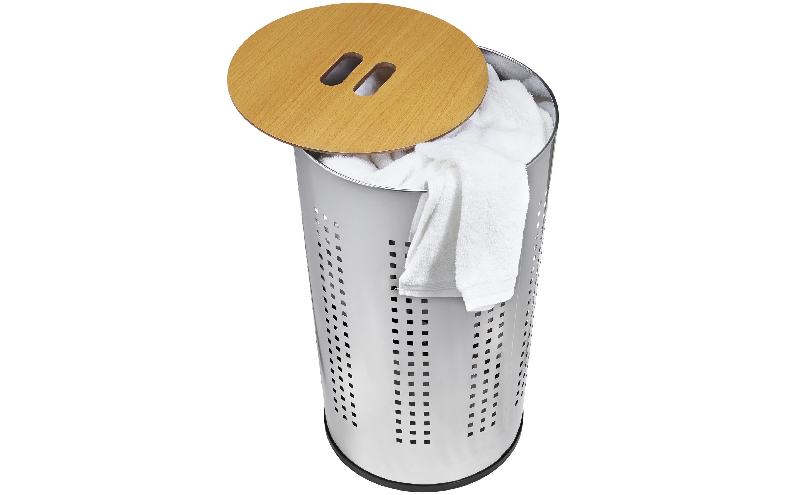 diaqua® Wäschesammler 50 l, Chrom