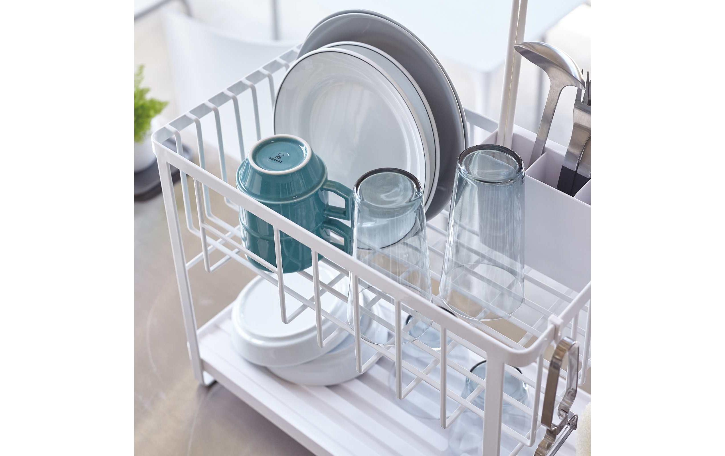 Yamazaki Abtropfgestell Tower Weiss