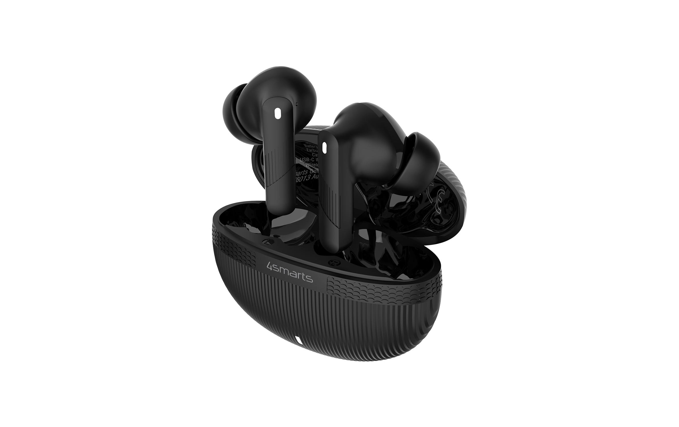 4smarts Wireless In-Ear-Kopfhörer SkyBuds Pro ANC Schwarz