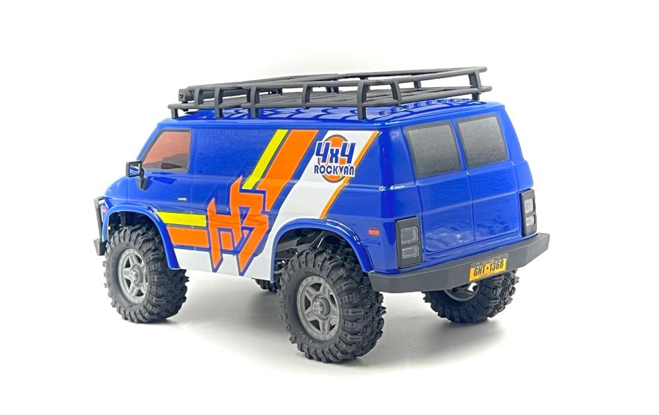 Absima Crawler CR18P EVO-V2 Rock Van blue, 4WD, RTR, 1:18