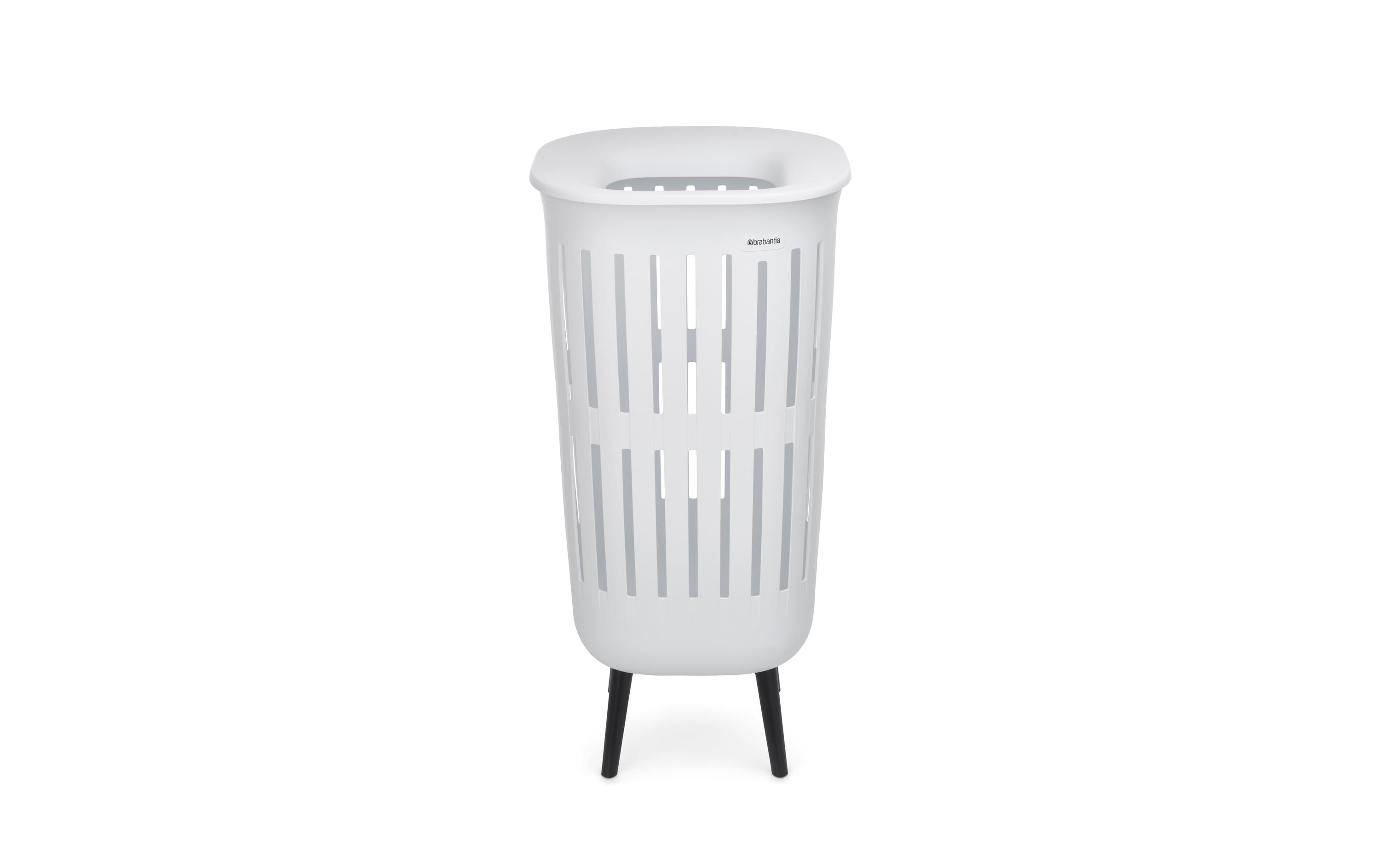 Brabantia Wäschekorb Collect-It mit Gestell 55 l, Weiss