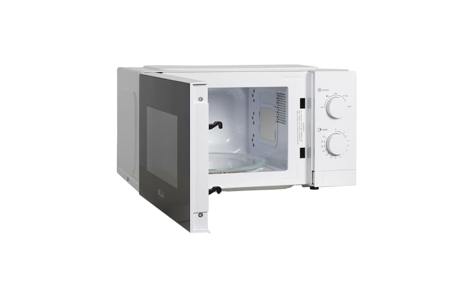 Berger Lanz Mikrowelle mit Grill MW20P71 Schwarz/Weiss