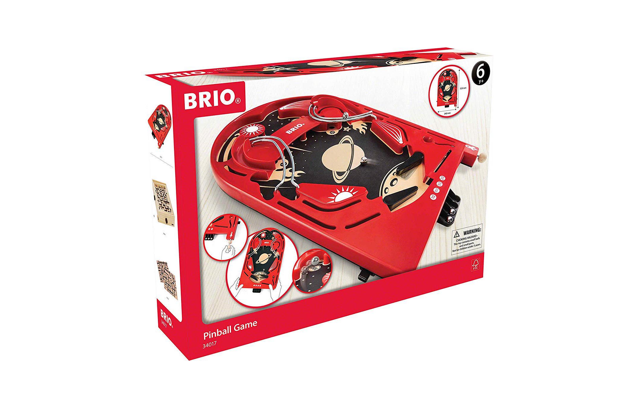 BRIO Knobelspiel Space Safari Holzflipper