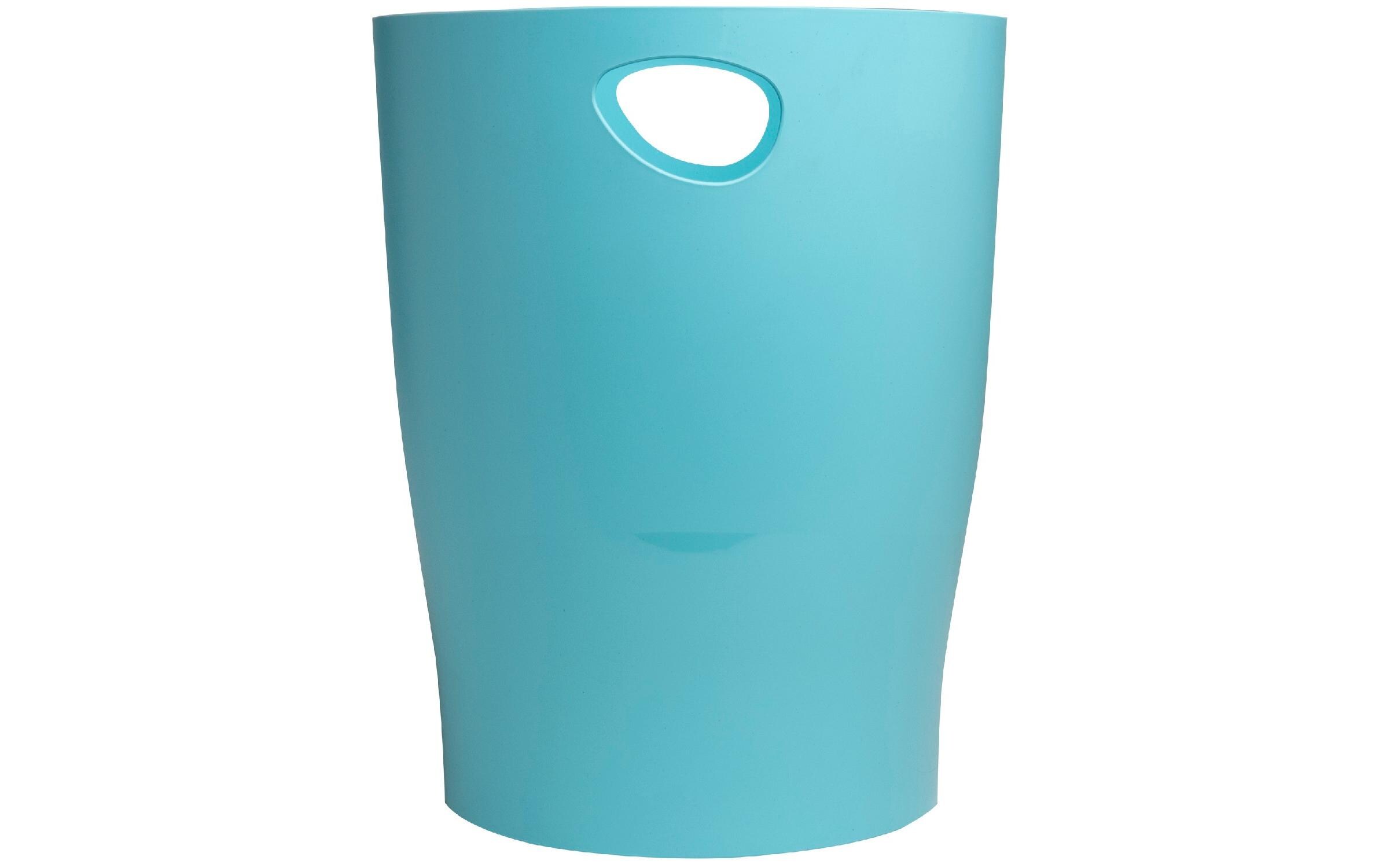Exacompta Papierkorb Ecobin Skandi 15 L, Frostblau
