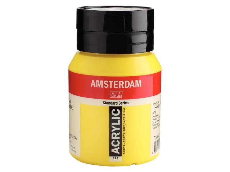 Amsterdam Acrylfarbe Standard 275 Primärgelb halbdeckend, 500 ml Amsterdam Acrylfarbe Standard 275 Primärgelb halbdeckend, 500 ml