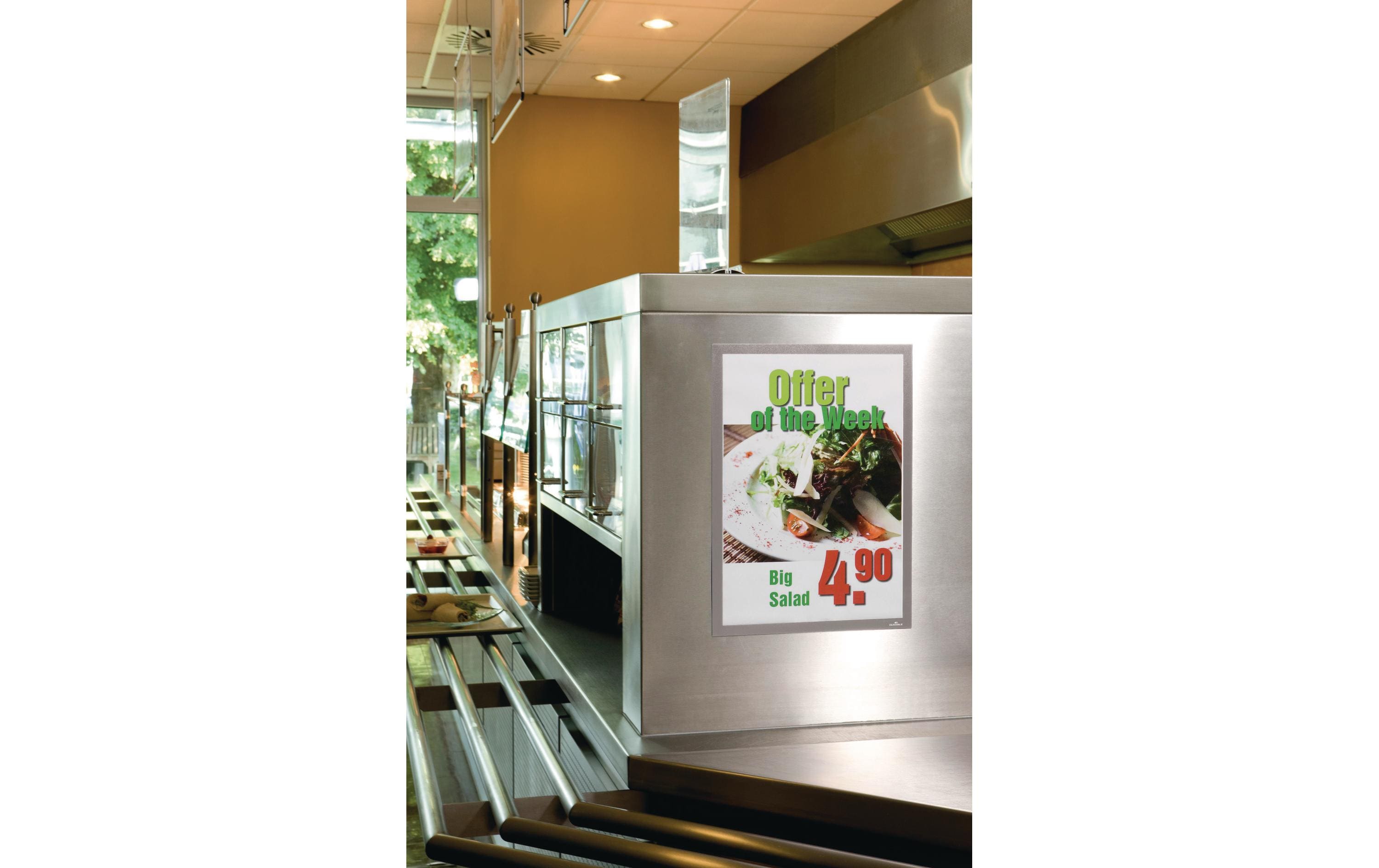 DURABLE Präsentationsrahmen Duraframe A3 Silber DURABLE Präsentationsrahmen Duraframe A3 Silber