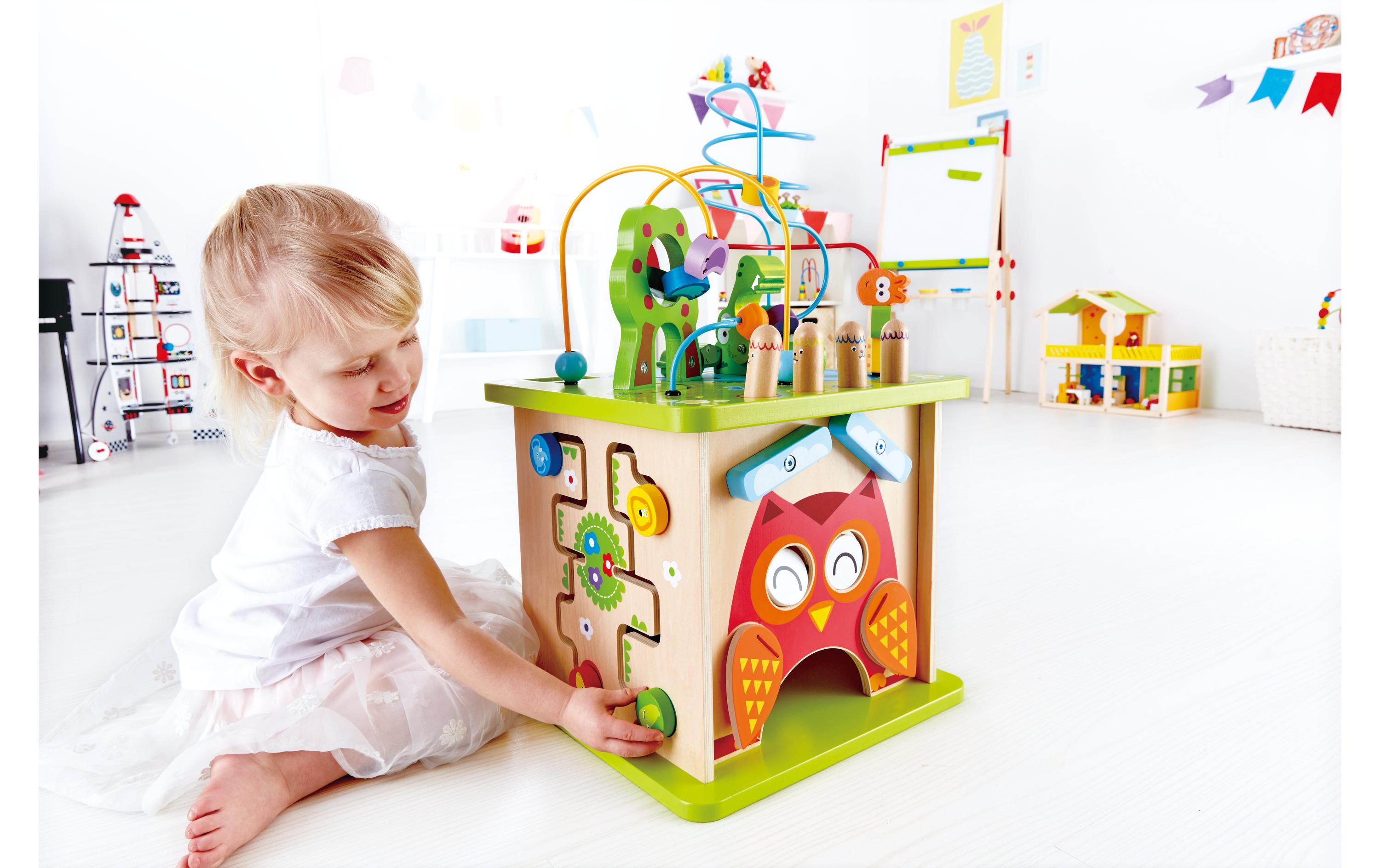 Hape Motorikwürfel Wild Safari Adventure Center