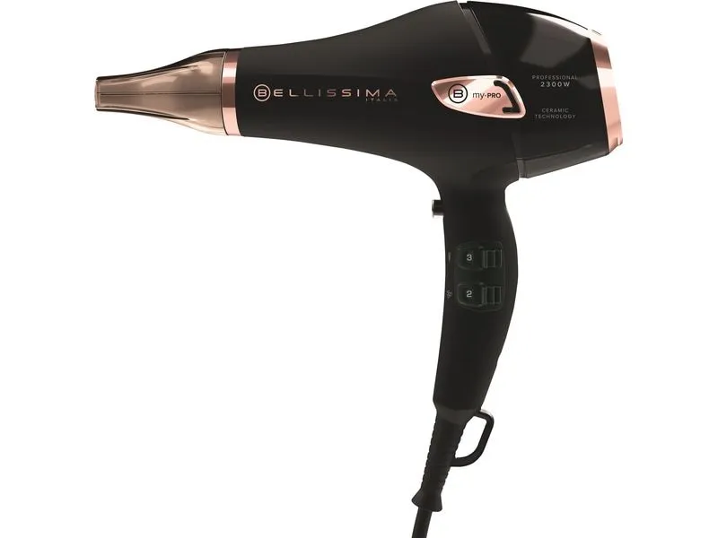 Bellissima Haartrockner My Pro P5 3800 Schwarz/Gold Bellissima Haartrockner My Pro P5 3800 Schwarz/Gold