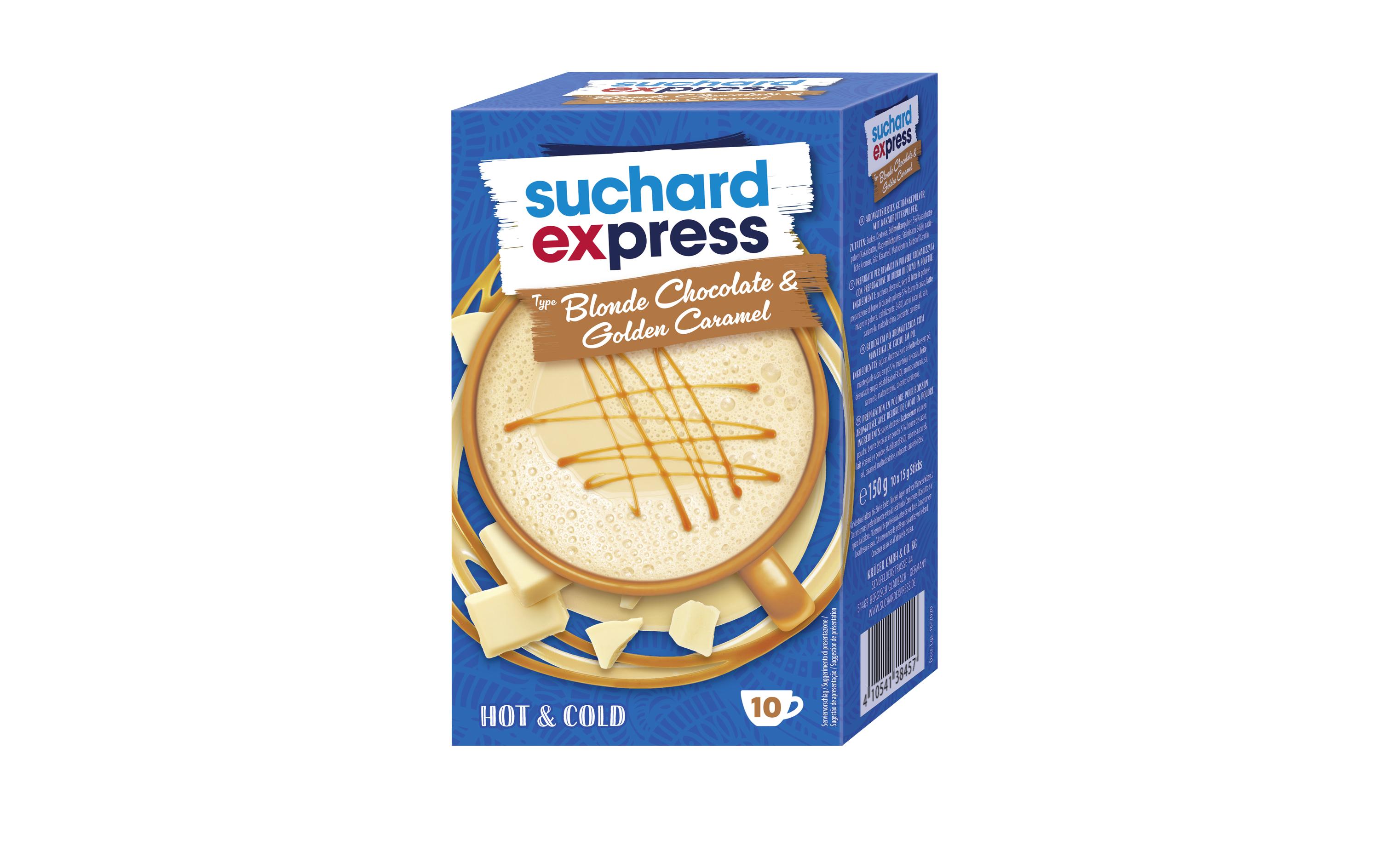 Suchard Express Getränkepulver Blonde Chocolate 10 x 15 g