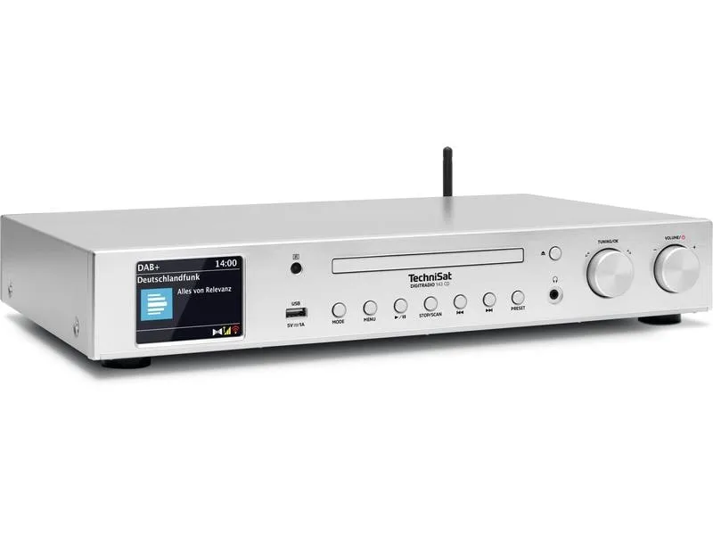 Technisat Radio-Tuner DigitRadio 143 CD V3 Silber