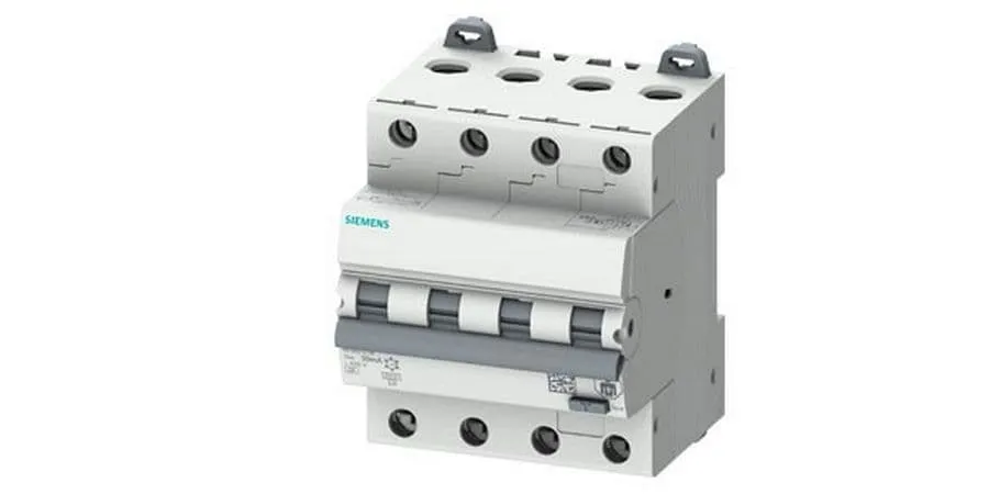 Siemens FI / LS 6 kA, 4P Typ A, 30 mA, C-Char, In: 13A Un: 400 V