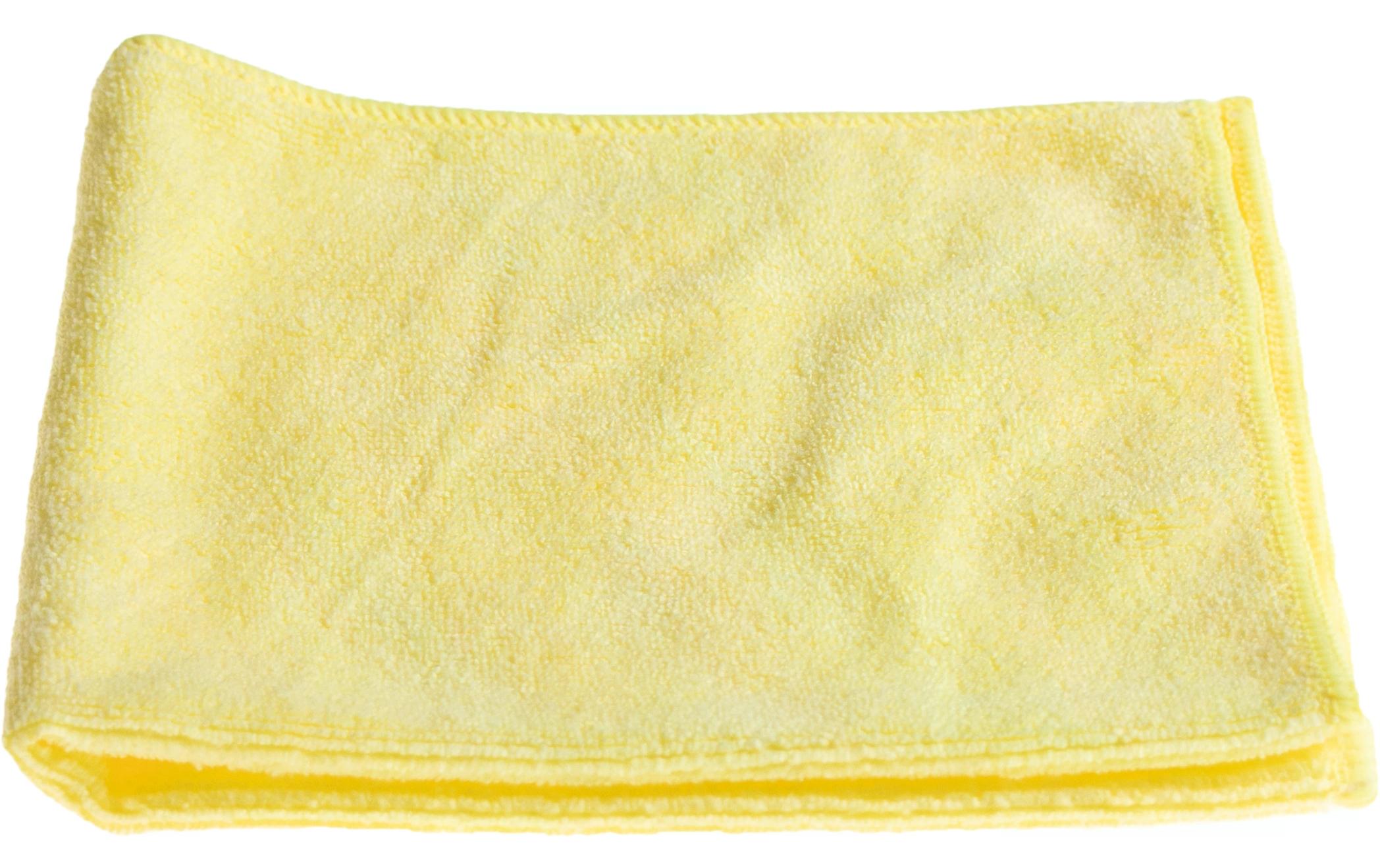 Edi Baur Mikrofaser-Reinigungstuch EC 5 Stück, Gelb
