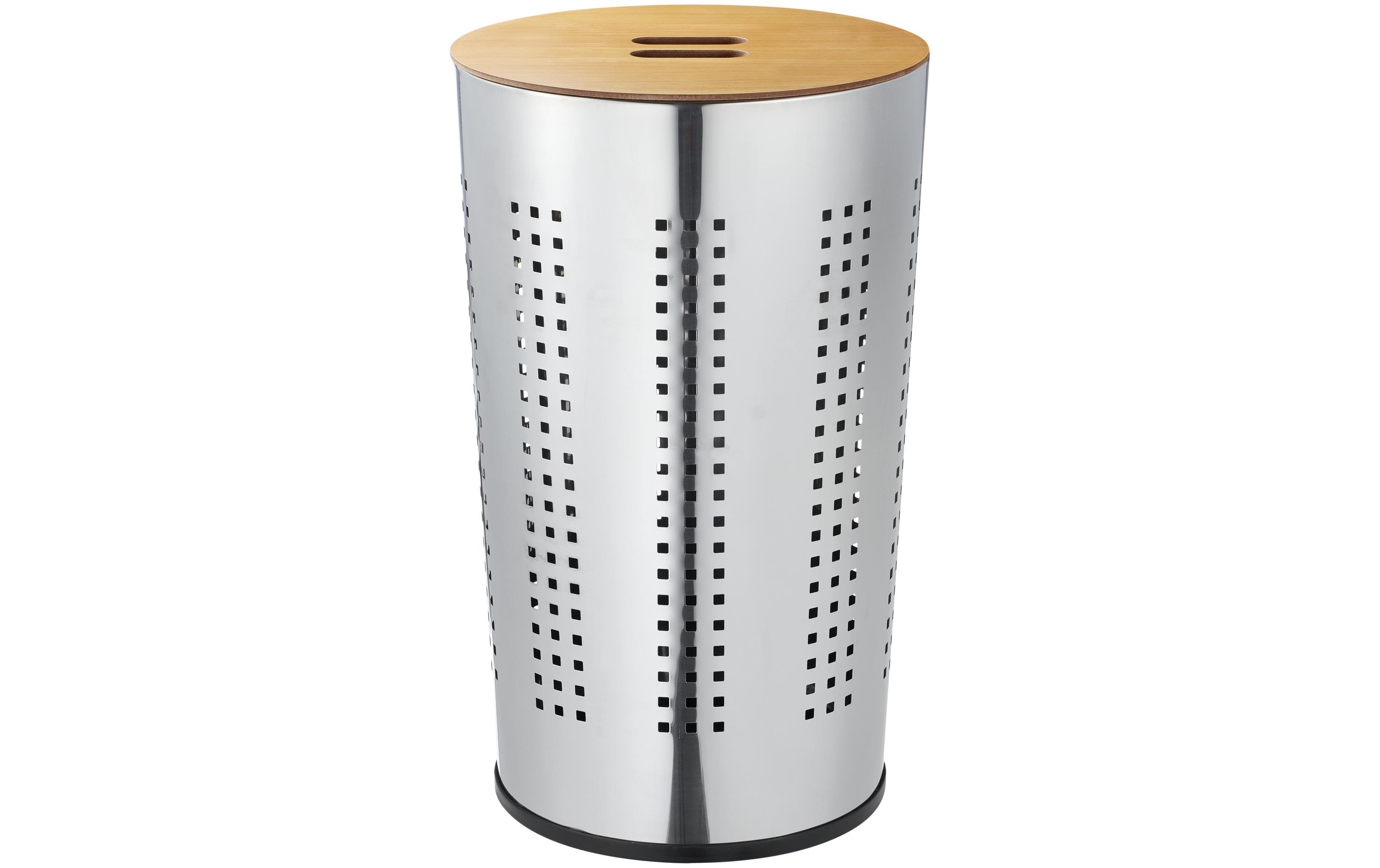 diaqua® Wäschesammler 50 l, Chrom