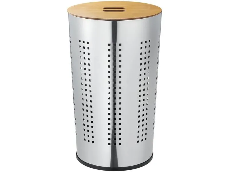 diaqua® Wäschesammler 50 l, Chrom