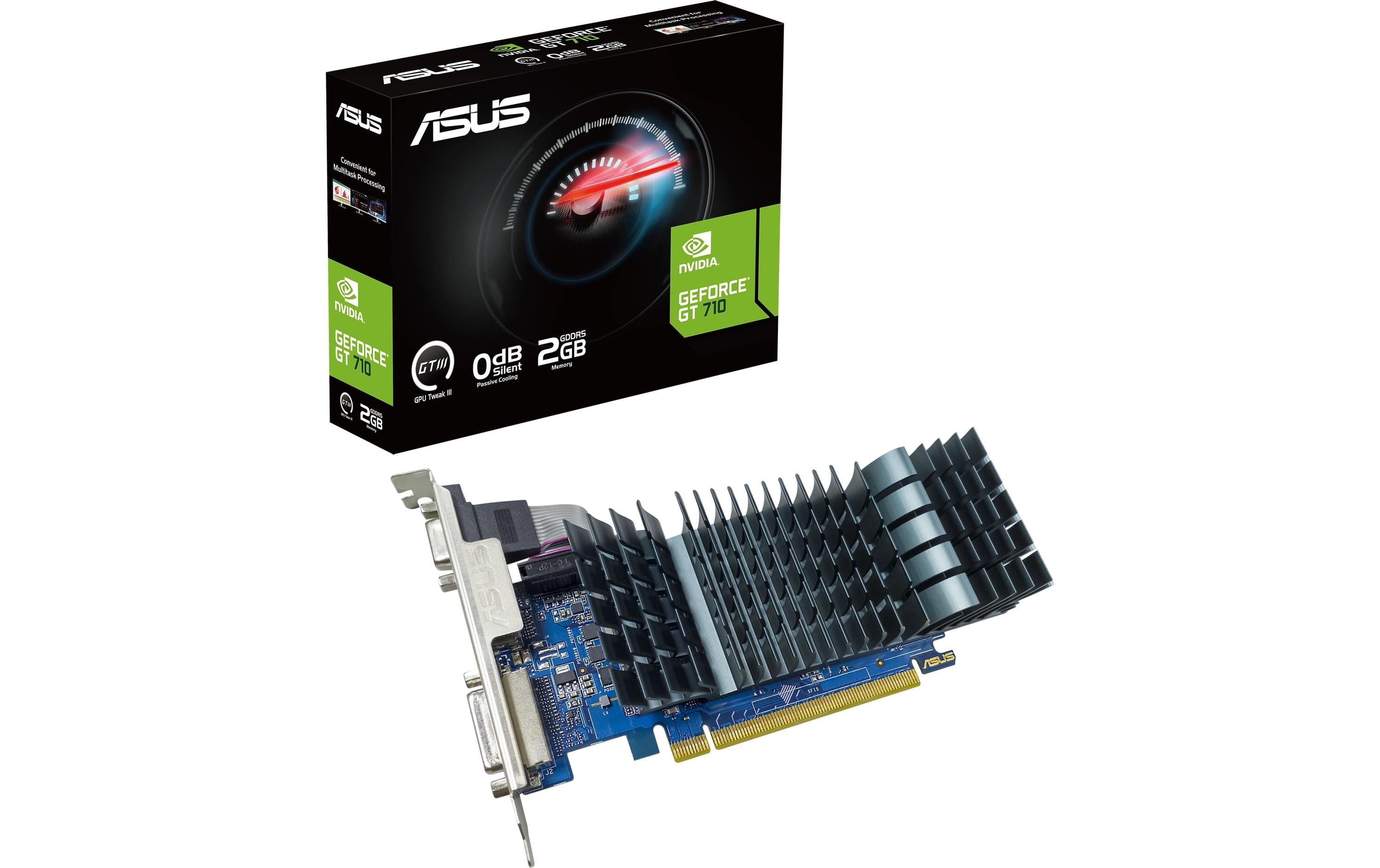 ASUS Grafikkarte GeForce GT 710 EVO 2 GB GDDR5 ASUS Grafikkarte GeForce GT 710 EVO 2 GB GDDR5
