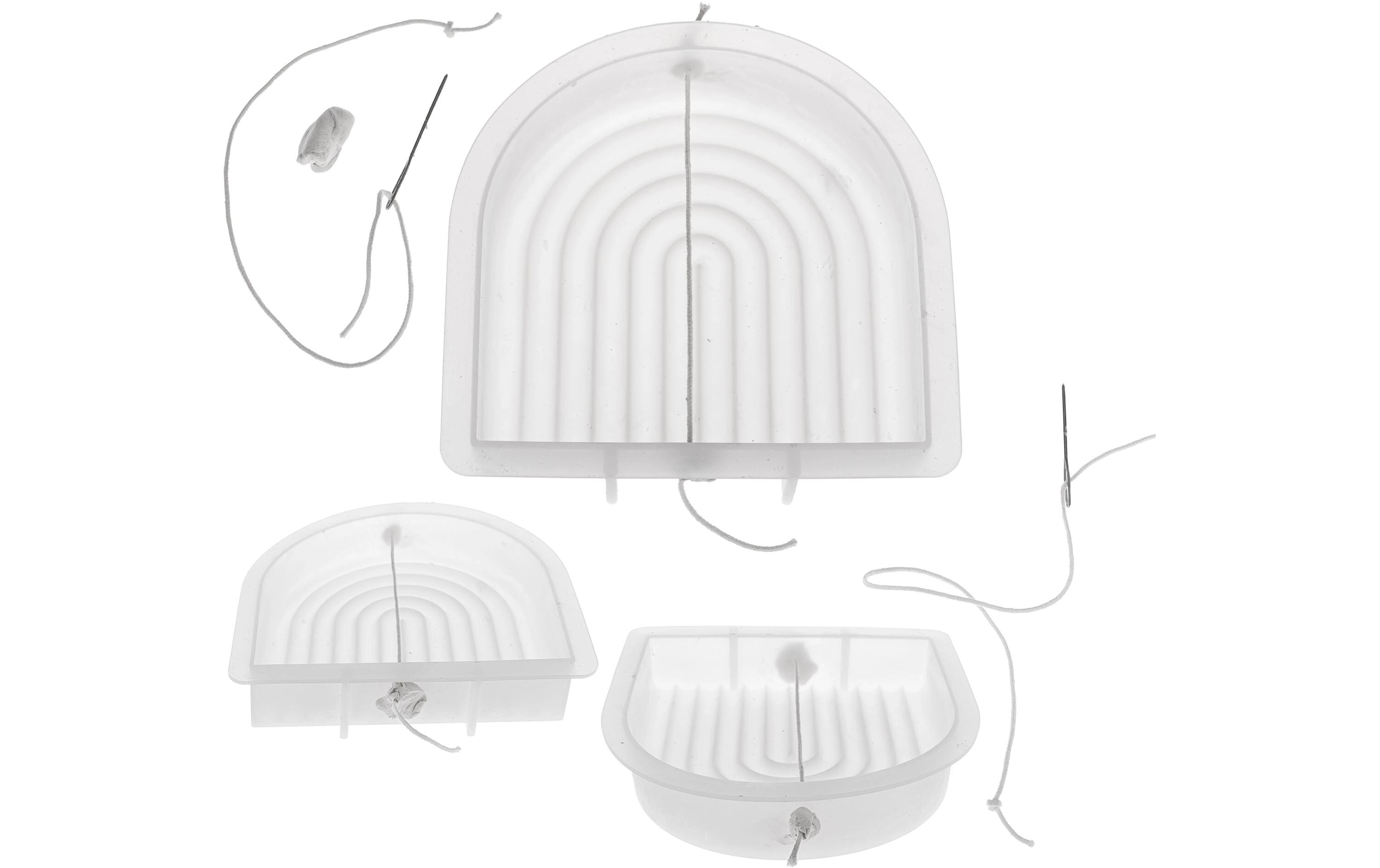 Glorex Kerzengiessform Bogen gross 15 x 15 x 3 cm Glorex Kerzengiessform Bogen gross 15 x 15 x 3 cm