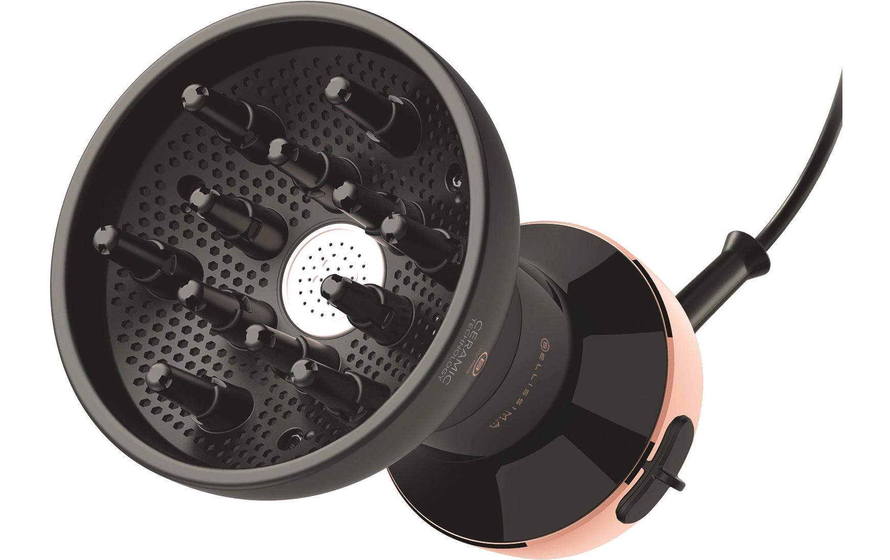 Bellissima Lockenwickler Diffon Pro Schwarz/Rosegold