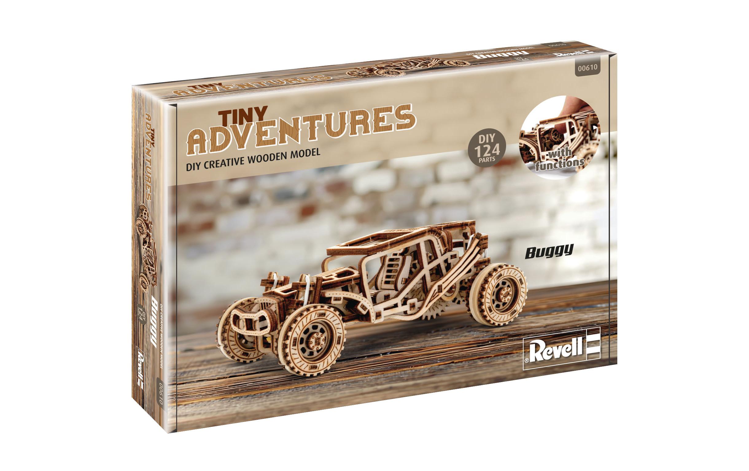 Revell Tiny Adventures – Buggy Holzbausatz
