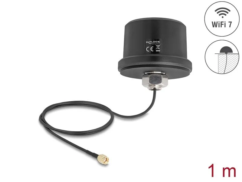 Delock Antenne RP-SMA 3.5 dBi Rundstrahl Delock Antenne RP-SMA 3.5 dBi Rundstrahl