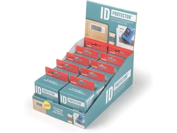 Trodat Stempel ID Protector Blau / Schwarz