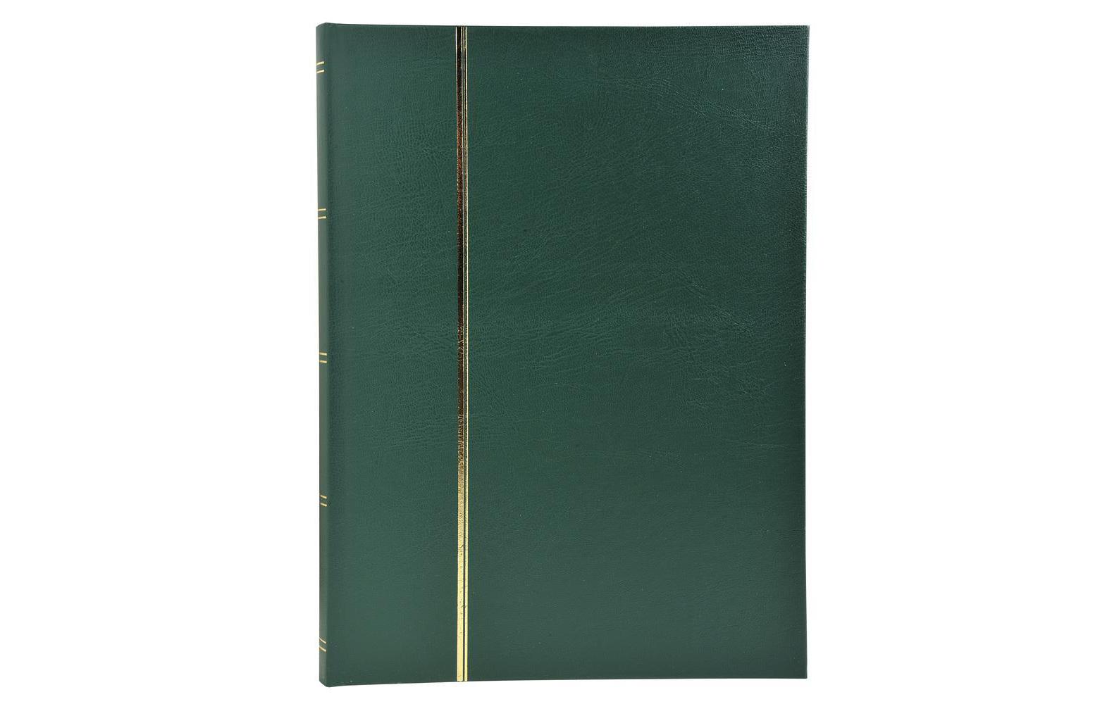 Exacompta Sammelalbum Briefmarken, 22.5 x 30.5 cm, 48 Seiten, Grün Exacompta Sammelalbum Briefmarken, 22.5 x 30.5 cm, 48 Seiten, Grün