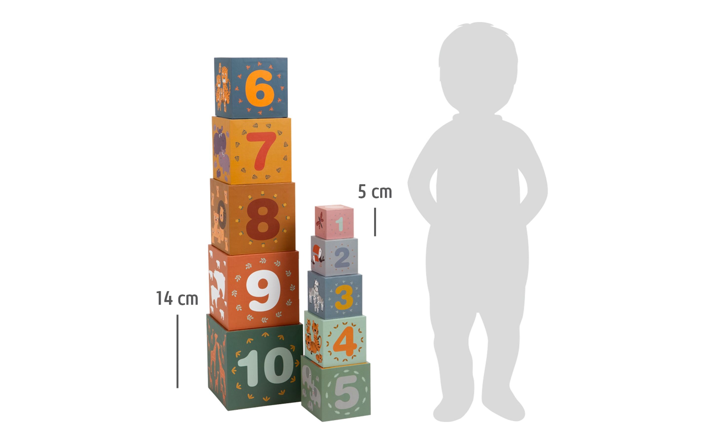 small foot Stapelspielzeug Safari