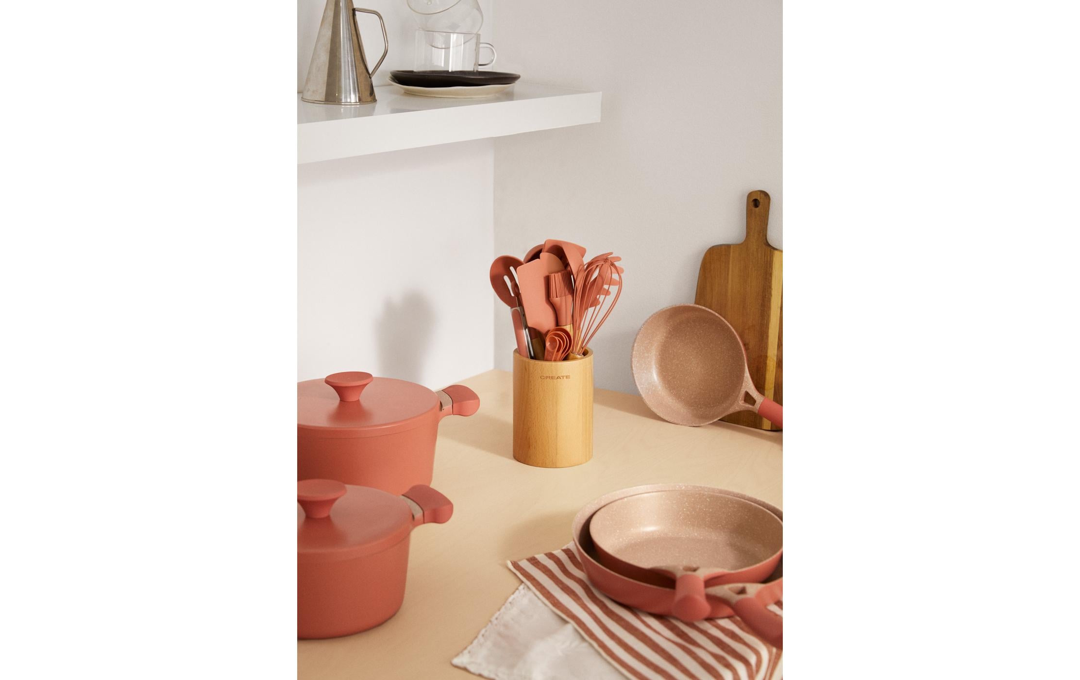 Create Küchenutensilien Set Terracotta